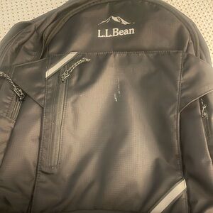 LL Bean locker backpack black 42 liter